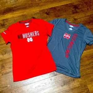 NEW Pair Kids Nebraska Husker Shirts